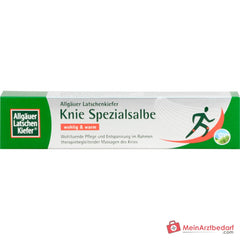 Allgäuer Latschenkiefer Knie Spezialsalbe Latschenkiefernöl / Campher / Panthenol / Allantoin Salbe, 50 ml.
