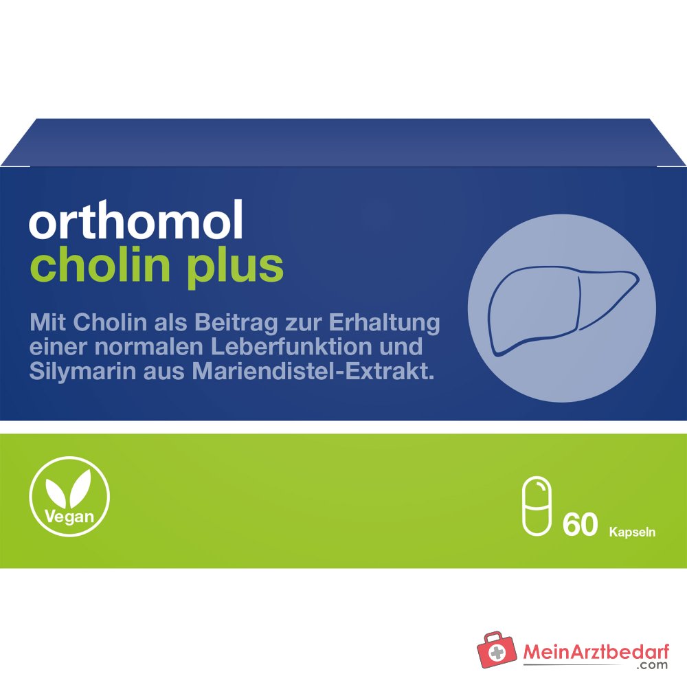 Orthomol Cholin Plus Kapseln, 60 St..