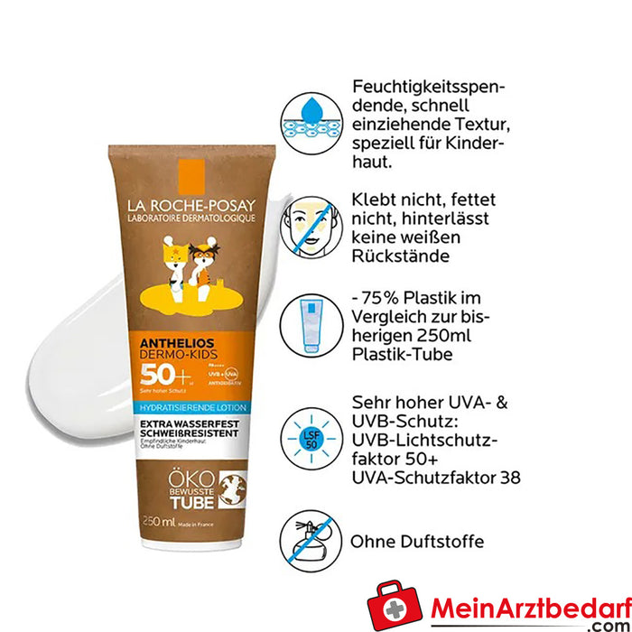 Roche Posay Anthelios Dermo-Kids 防晒乳液 SPF 50+, 250 毫升