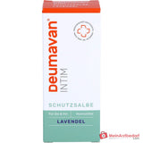 Deumavan Schutzsalbe mit Lavendel Paraffinum Liquidum / Petrolatum / Paraffin / Tocopheryl Acetate / Lavandula Angustifolia Oil Fettsalbe, 50 ml.