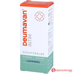 Deumavan Schutzsalbe mit Lavendel Paraffinum Liquidum / Petrolatum / Paraffin / Tocopheryl Acetate / Lavandula Angustifolia Oil Fettsalbe, 50 ml.