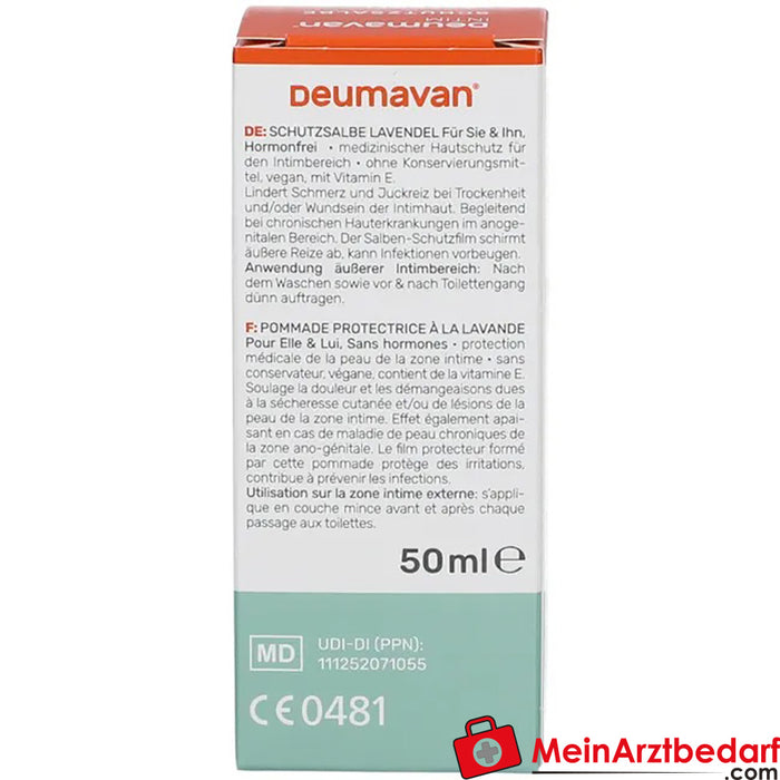 Deumavan® Unguento protettivo alla lavanda, 50ml