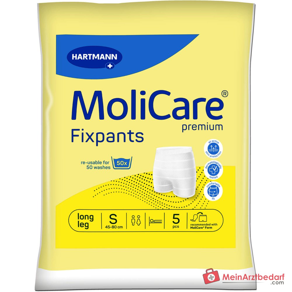MoliCare Premium Fixpants Long Leg Culotte de fixation taille S pour incontinence