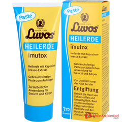 Luvos Heilerde imutox Paste mit Kapuzinerkresse-Extrakt, 370 g.
