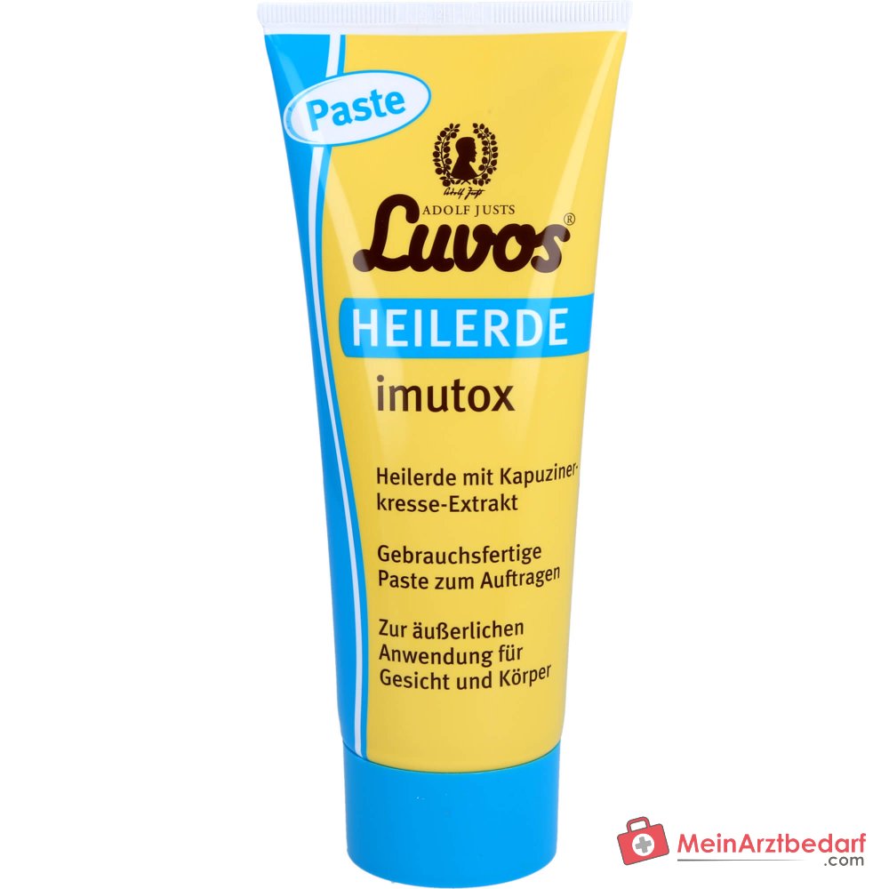 Luvos Heilerde imutox Paste mit Kapuzinerkresse-Extrakt, 370 g.