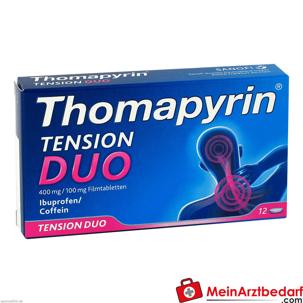 Thomapyrin TENSION DUO 400mg/100mg.