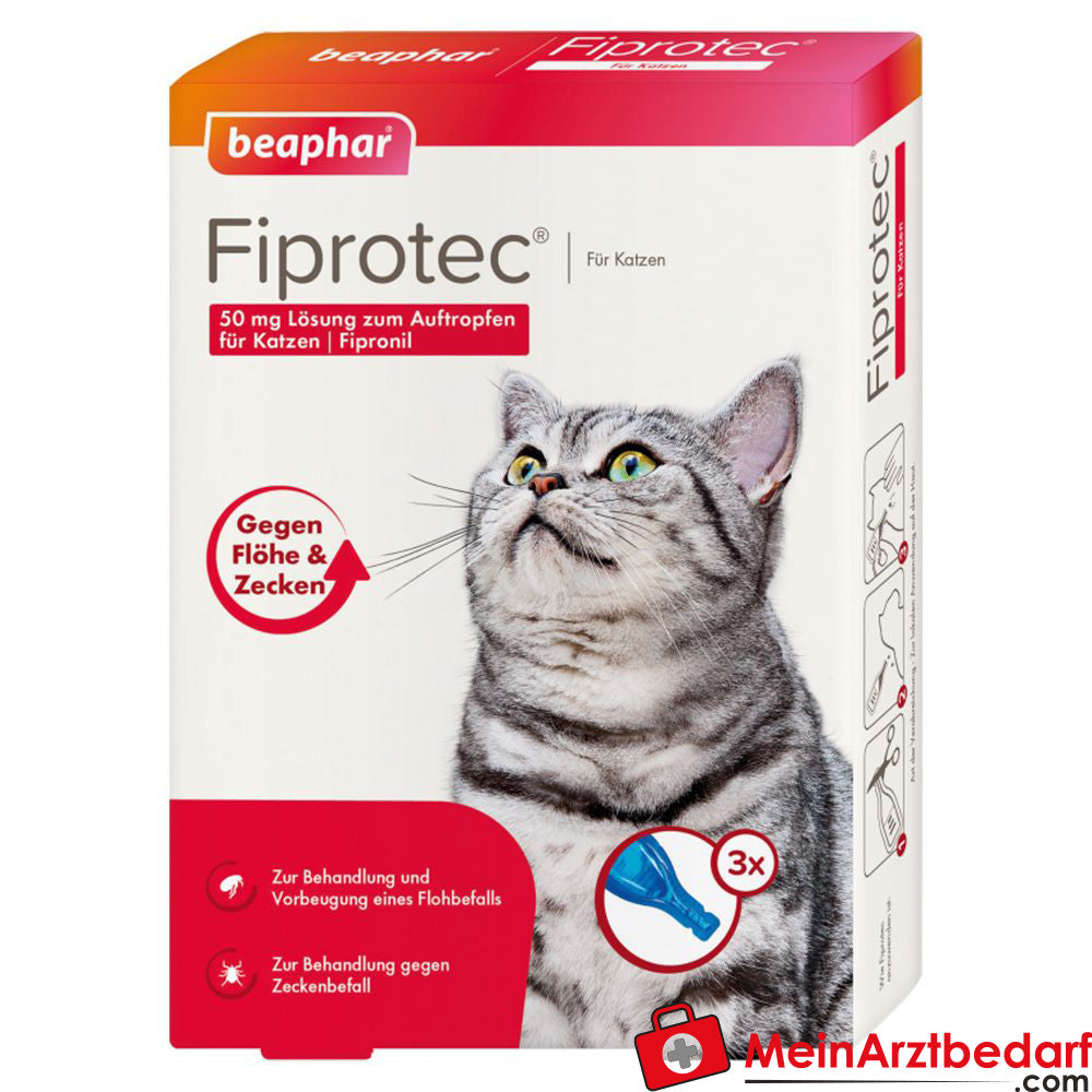 Fiprotec 50mg Katzen 3 x 0.50 ml