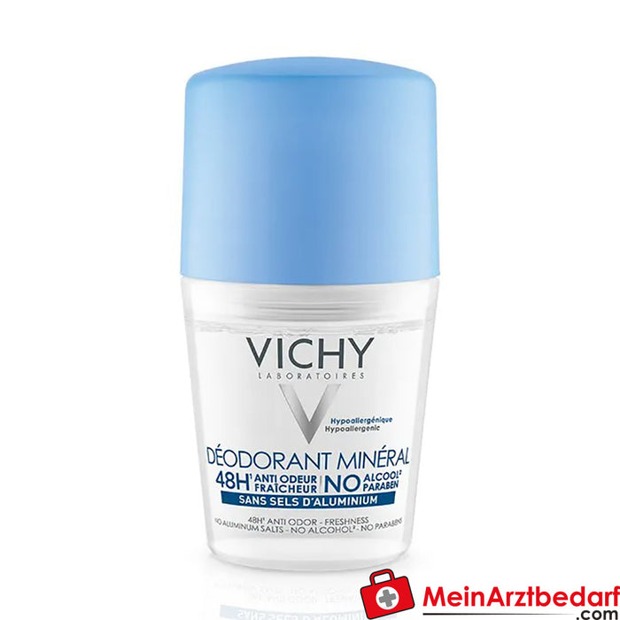 VICHY Mineral 48h Desodorizante Mineral Roll-On, 50ml
