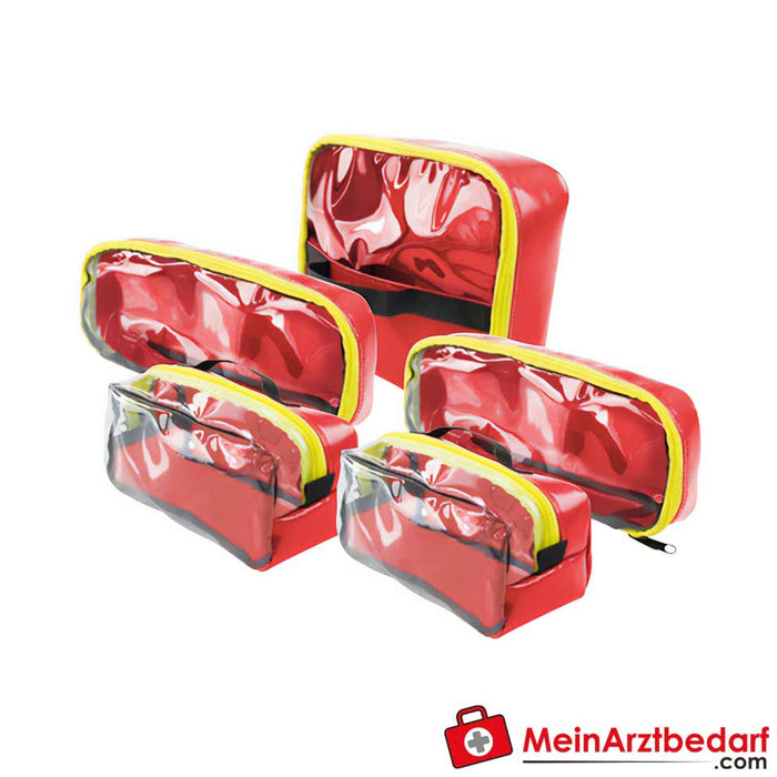 Conjuntos de bolsas modulares AEROcase® para mochila de emergencia 1R