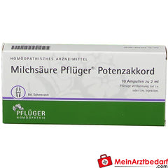 Milchsäure Pflüger® Potenzakkord.