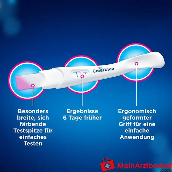 Clearblue Early Detection Zwangerschapstest, 1 st.