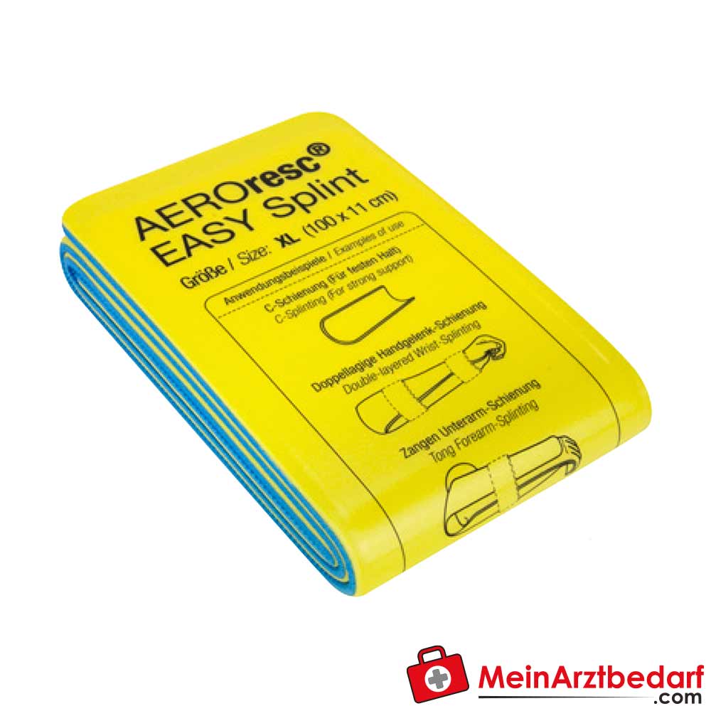AEROresc EASY Splint modellierbare Universalschienen.