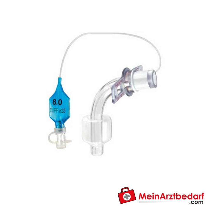 Tubo per tracheostomia Rüsch® CrystalClear Plus con cuffia, 7 mm | 5 pz.