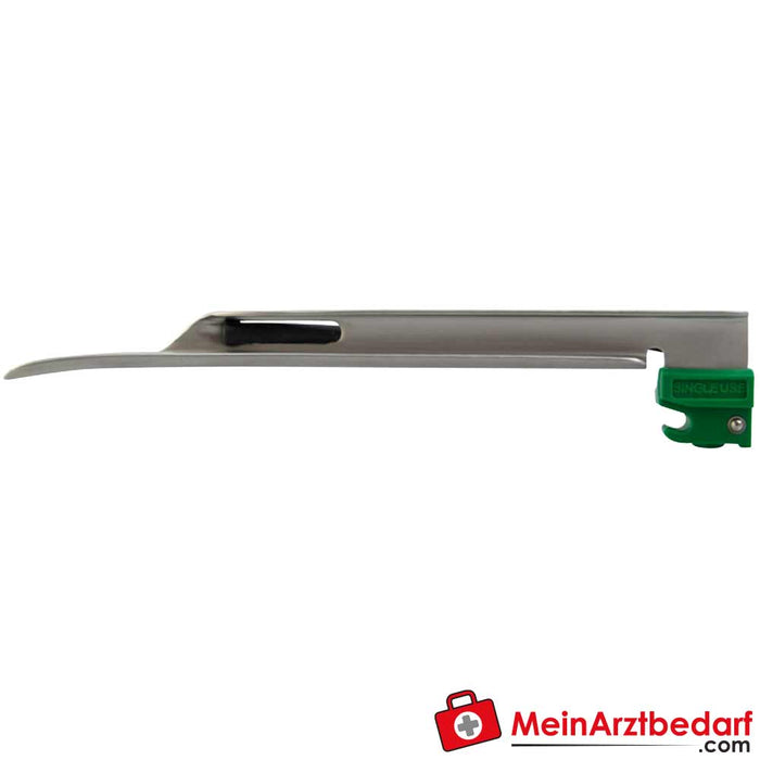 AEROtube® Disposable Metal Laryngoscope Blades (Macintosh or Miller)