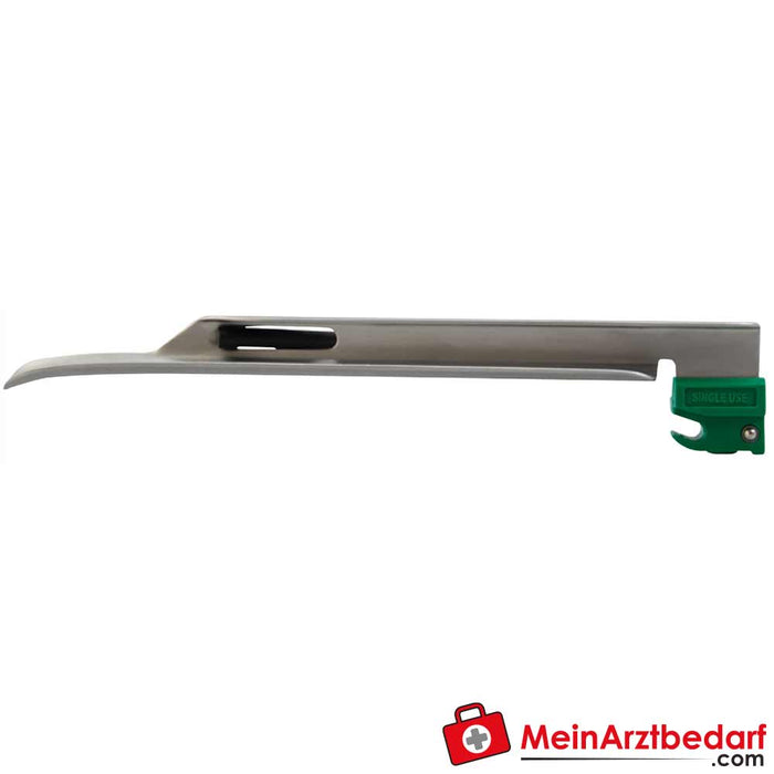 AEROtube® Tek kullanımlık metal laringoskop bıçağı (Macintosh veya Miller)