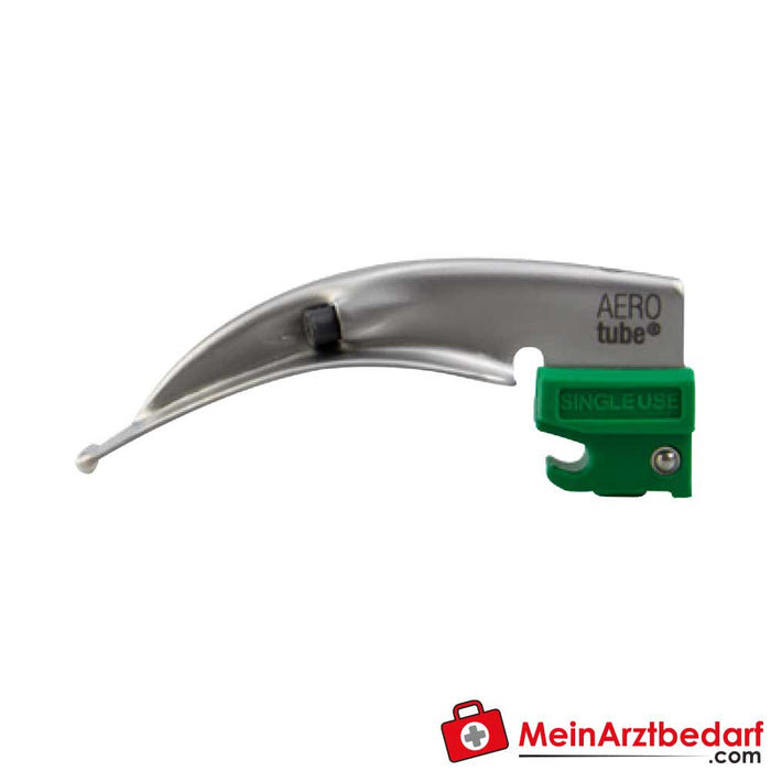 AEROtube® Disposable Metal Laryngoscope Blades (Macintosh or Miller)