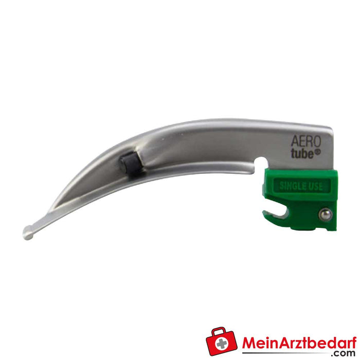 AEROtube® Disposable Metal Laryngoscope Blades (Macintosh or Miller)