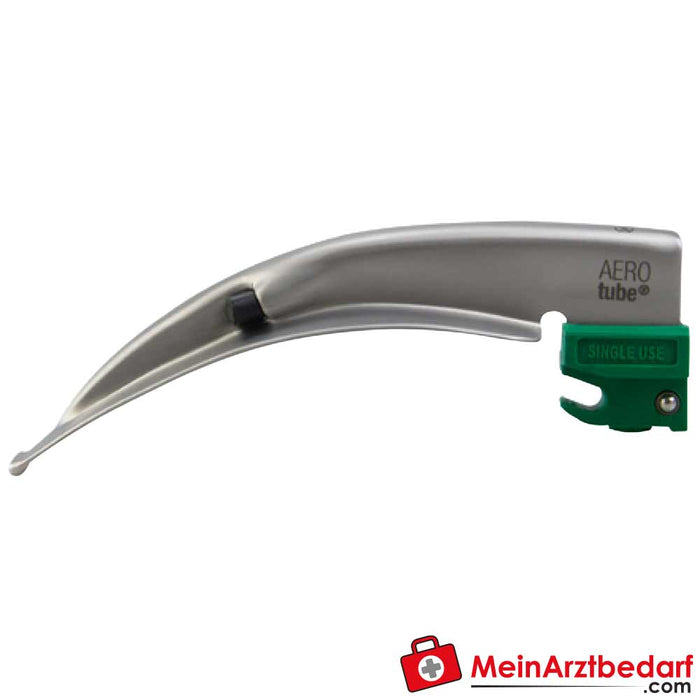 AEROtube® Disposable Metal Laryngoscope Blades (Macintosh or Miller)