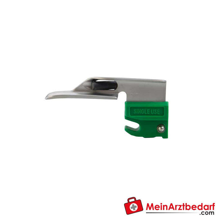 AEROtube® Lâmina de metal descartável para laringoscópio (Macintosh ou Miller)