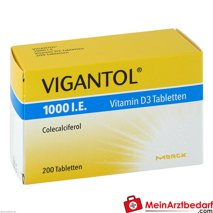 Vigantol 1000 I.U. 维生素 D3