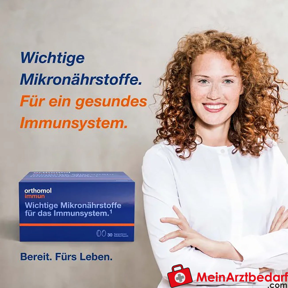 Orthomol Immun - mit Vitamin C, Vitamin D und Zink - Tabletten/Kapseln, 30 St..