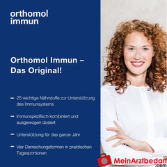 Orthomol Immun - mit Vitamin C, Vitamin D und Zink - Tabletten/Kapseln, 30 St..