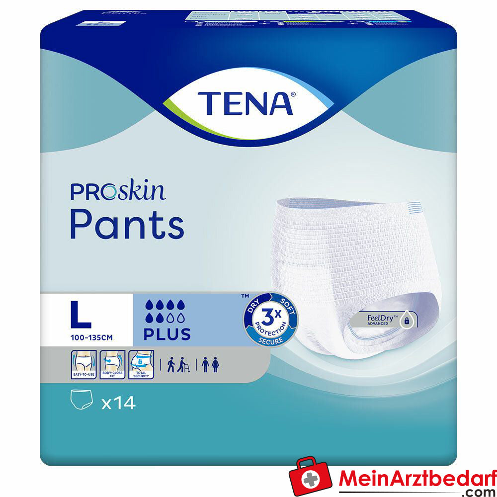 TENA Pants Plus L bei Inkontinenz.