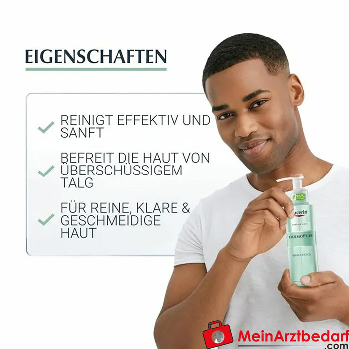 Eucerin® DermoPure Reinigungsgel – Gegen Pickel und unreine Haut, 200ml