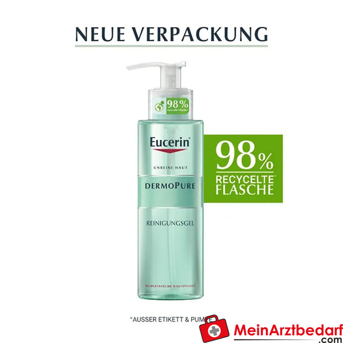 Eucerin® DermoPure Gel de Limpeza - Contra as manchas e a pele manchada, 200ml