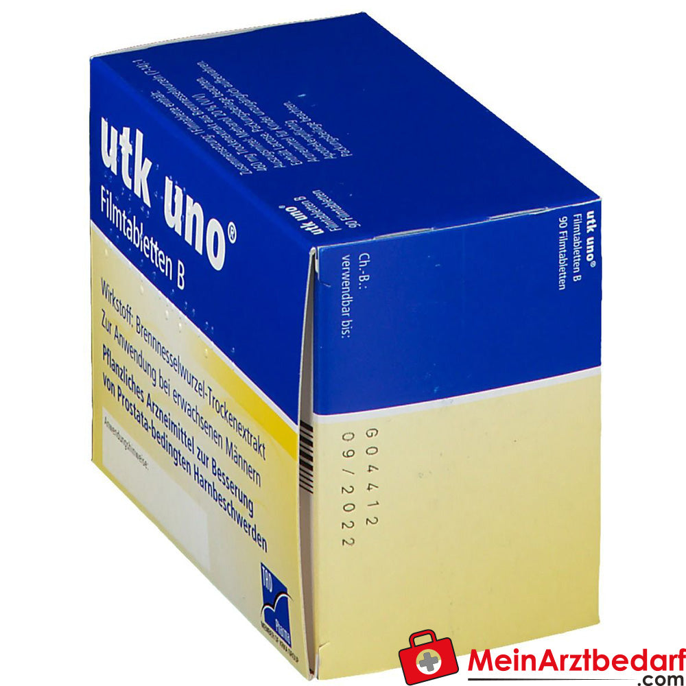 utk uno Filmtabletten B Brennnesselwurzel-Trockenextrakt Filmtabletten