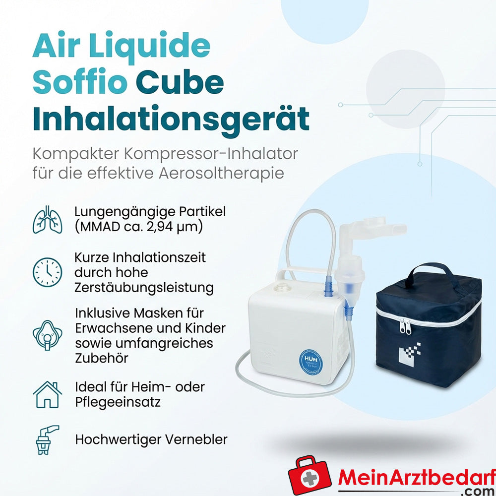 Inhalateur Air Liquide Soffio Cube