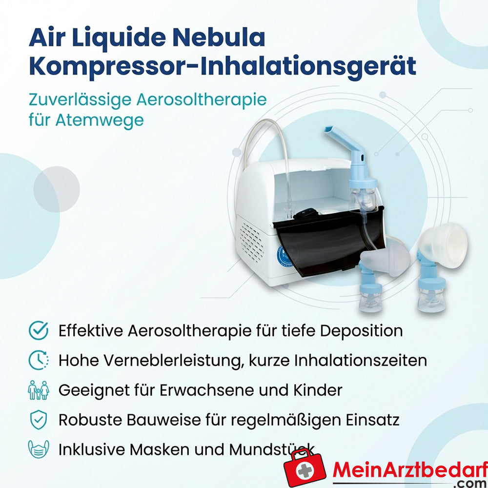 Air Liquide Nebula compressor inhaler