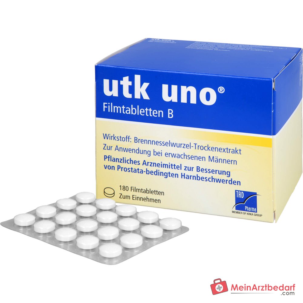 TAD Pharma utak tableta recubiertas de extracto seco de raíz de ortiga, 120 uds.