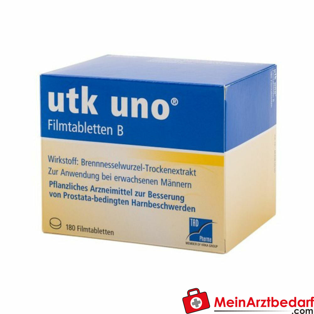 utk uno Filmtabletten B Brennnesselwurzel-Trockenextrakt Filmtabletten