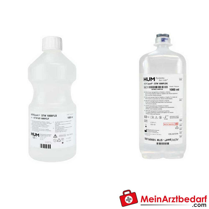 AEROpart® 1000 ml d'eau stérile