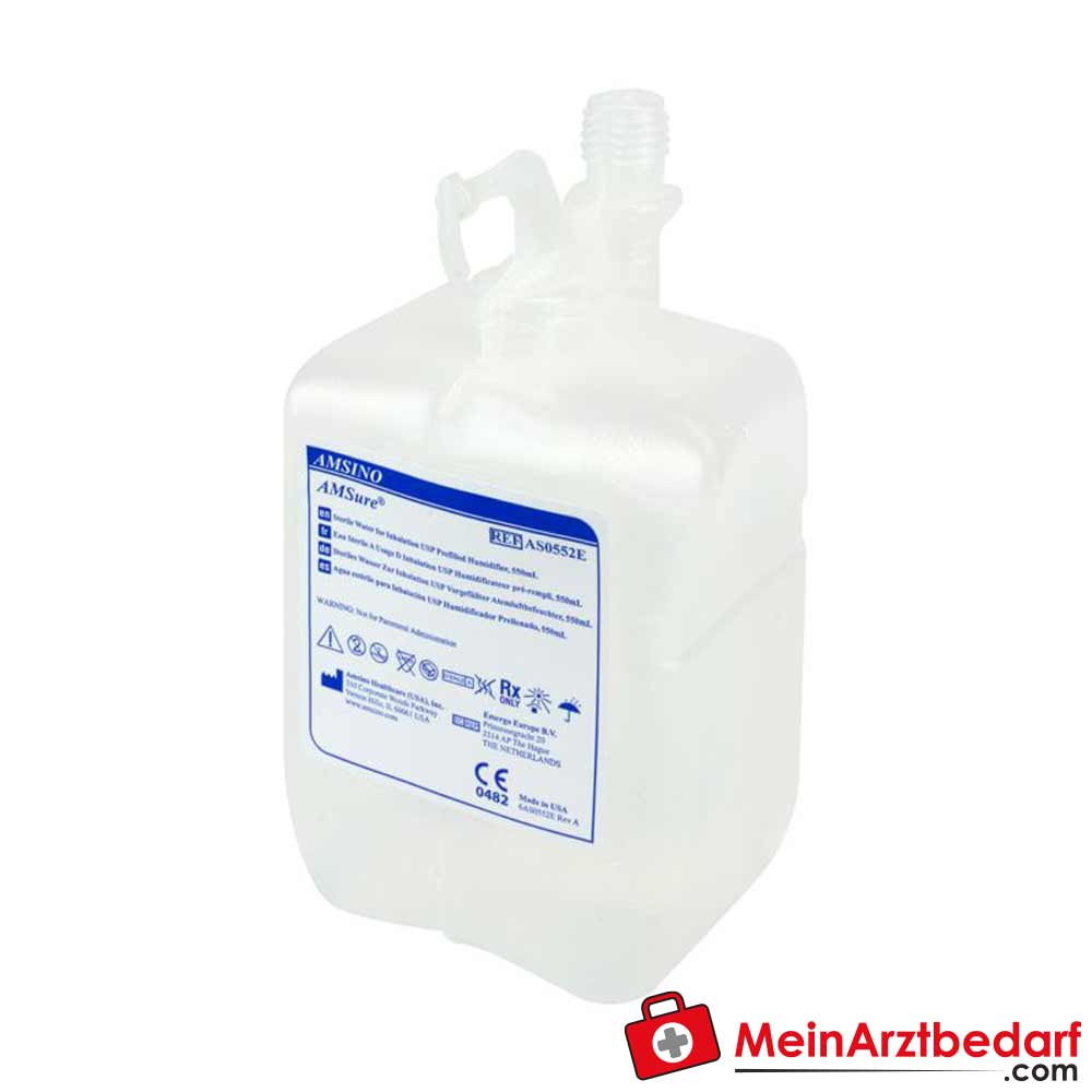 Acqua sterile distillata Aquapak da 650 ml su CFS PRODOTTI MEDICALI