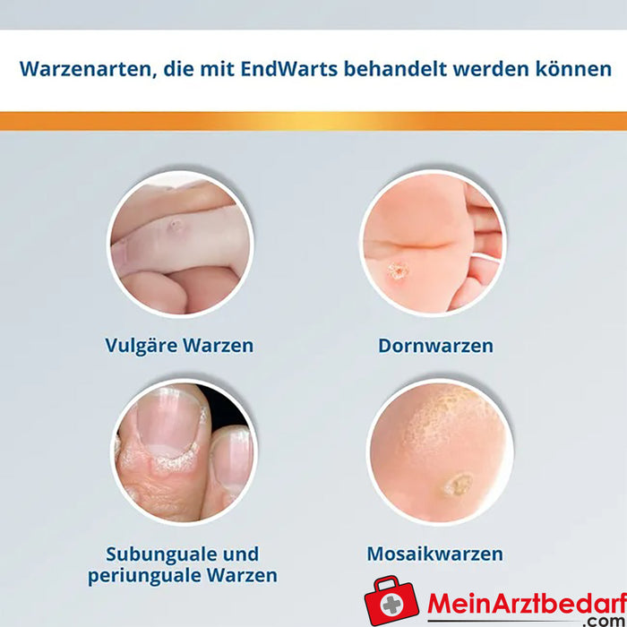 EndWarts CLASSIC: Solution with formic acid against warts and plantar warts, 3ml