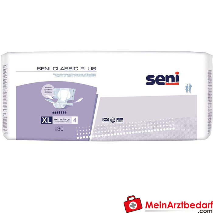 Seni Classic Plus taille XL, 30 pièces