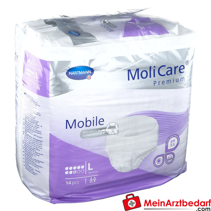 MoliCare® Premium Mobile 8 滴剂 L 号
