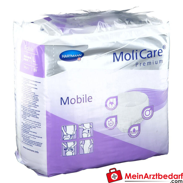 MoliCare® Premium Mobile 8 damla L beden