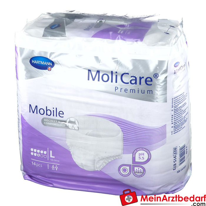 MoliCare® Premium Mobile 8 damla L beden