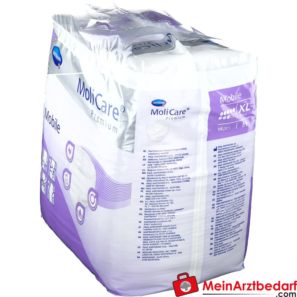 MoliCare® Premium Mobile 8 Tropfen Gr. XL.