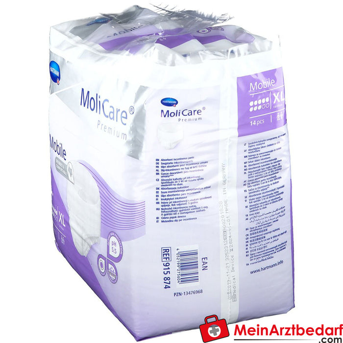 MoliCare® Premium Mobile 8 druppels maat XL