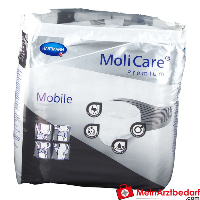 MoliCare® Premium Mobile 10 damla L beden