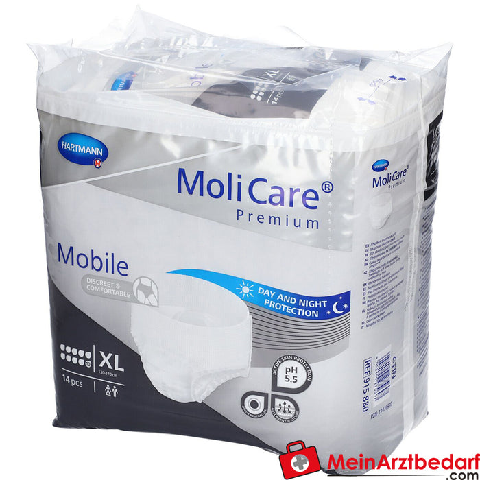 MoliCare Premium Mobile 10 kropli rozmiar XL