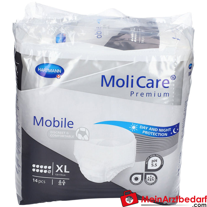 MoliCare Premium Mobile 10 kropli rozmiar XL