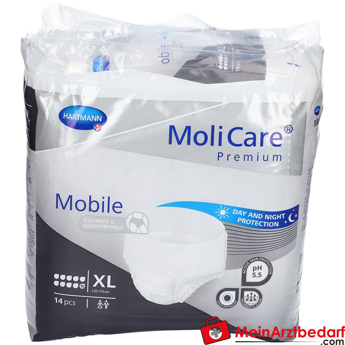 MoliCare Premium Mobile 10 damla XL beden