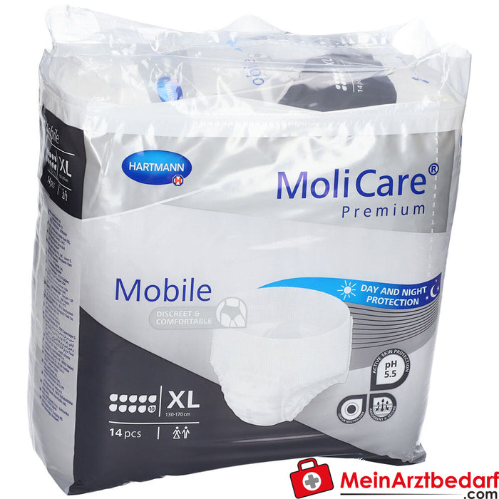 MoliCare Premium Mobile 10 damla XL beden