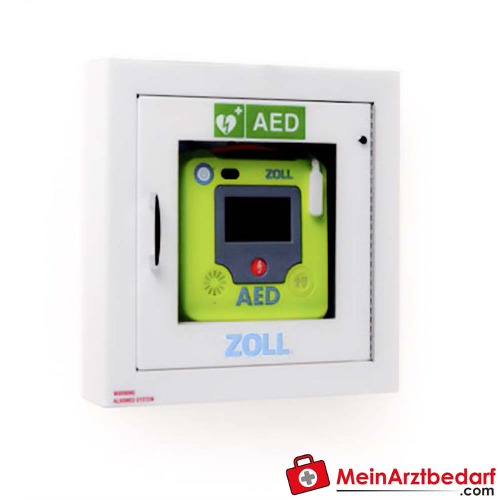Wall cabinet for the Zoll AED 3 defibrillator