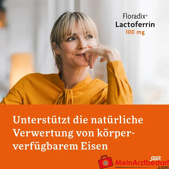 Salus® Floradix® Laktoferrin 100 mg, 30 adet.